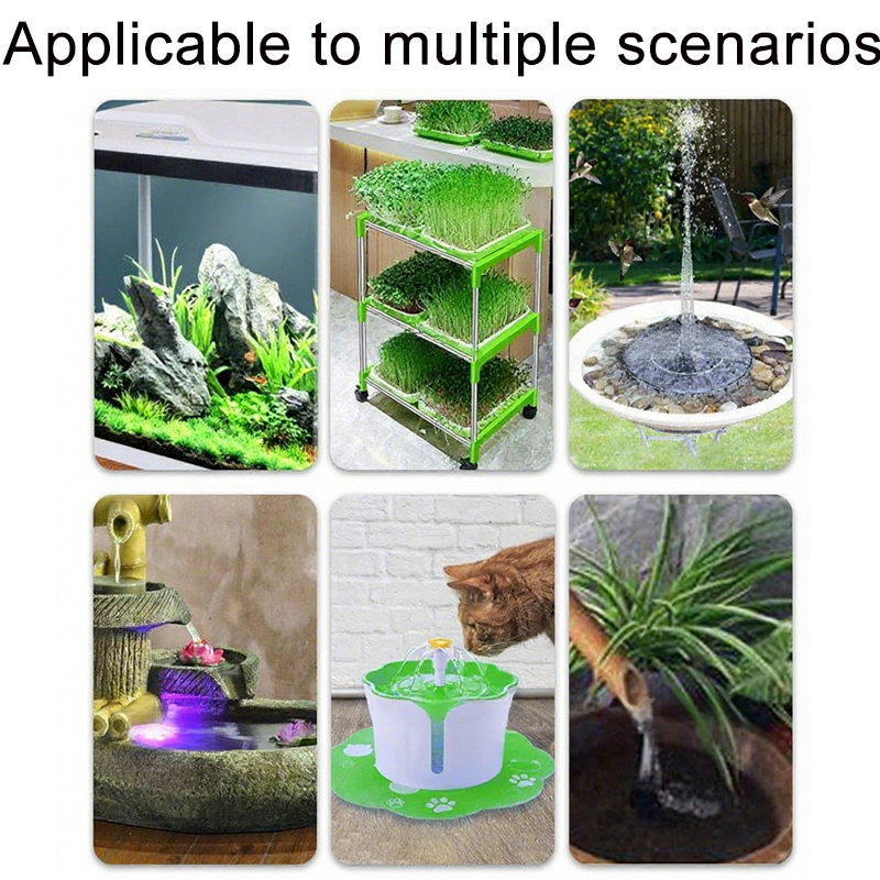Ultra Quiet USB Aquarium Fish  - đánh giá và giá Water Pump Submersible Mini
