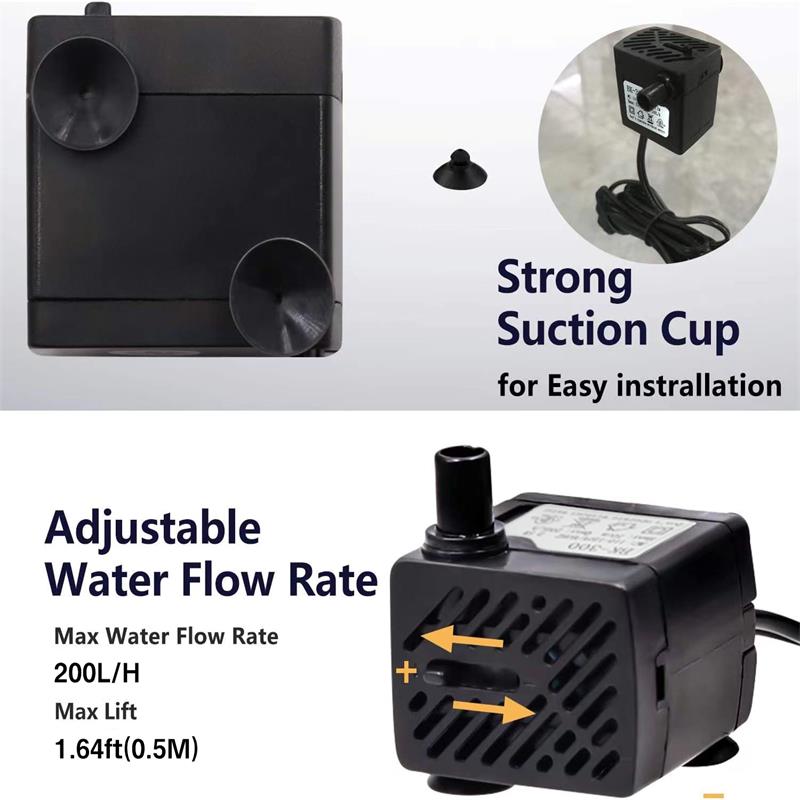 Mini Fish Tank Water Pump Easy - đánh giá và giá Water Pump Submersible Mini